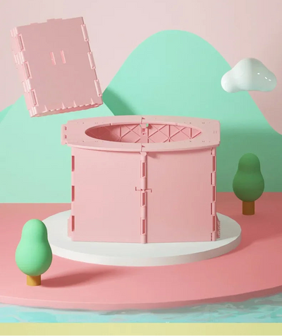 סיר נייד ומתקפל לפעוטות