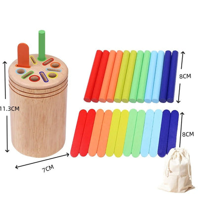 צעצוע עץ מונטסורי