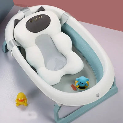 כרית אמבטיה לתינוק עם אנטי-החלקה