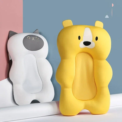 כרית אמבטיה לתינוק עם אנטי-החלקה