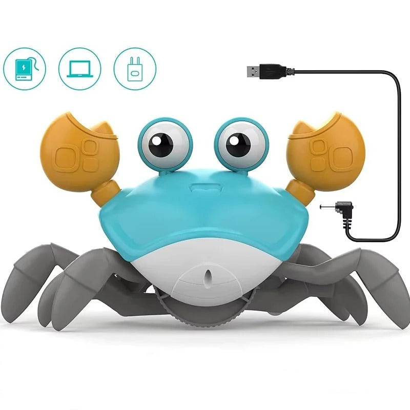 צעצועי סרטן זחילה עם מוזיקה